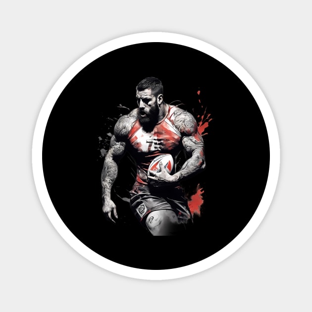 Australia Rugby Magnet by animegirlnft